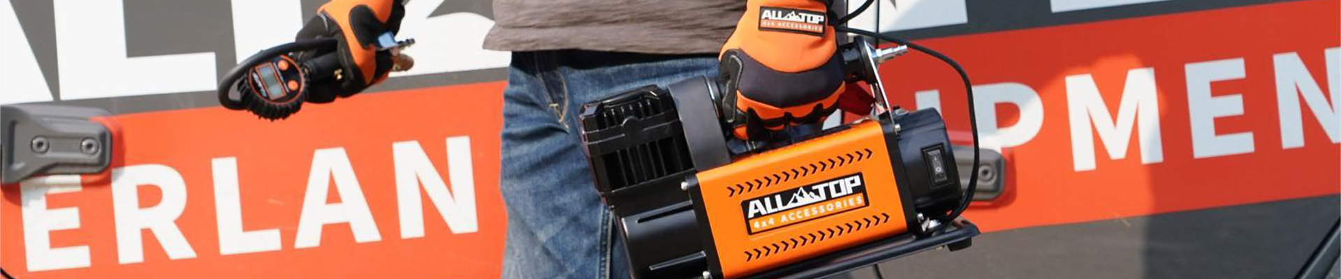 AIR COMPRESSOR KIT DUAL CYLINDER W/LCD CONTROL PANEL -150PSI - 12.35 FT³/MIN - 12V DC-Air Compressor-Ningbo All-top Auto Products Co., Limited